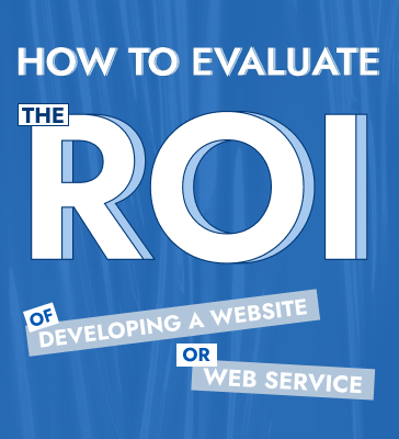 How to assess ROI from developing a website or web service
